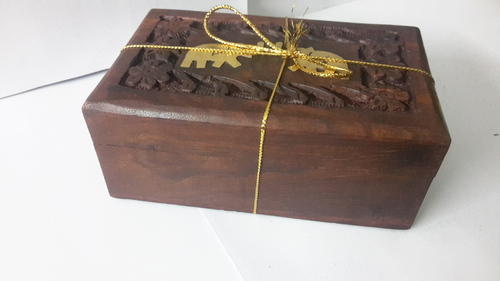 Rectangle Polished Handcrafted Wooden Box