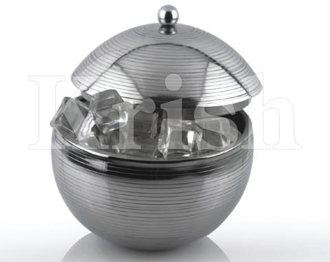 Round DW Football Ice Bucket With Rings, for Cooling, Size : Multisizes