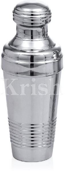 Round Polished Stainless Steel Ogive Cocktail Shaker, for Drinkware Use, Style : Modern