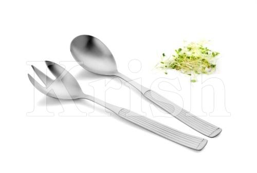 Stainless Steel Silver-line salad Server, Feature : Attractive Design, Buffet Specials, Durable, Eco-friendly