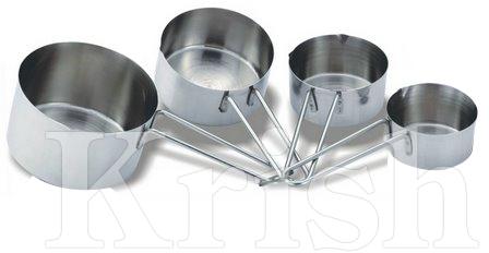 Wire Handle Measuring Cup set, Handle Material : Steel