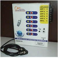 ABS Plastic Mobile Phone Operated Teleswitches, Color : white