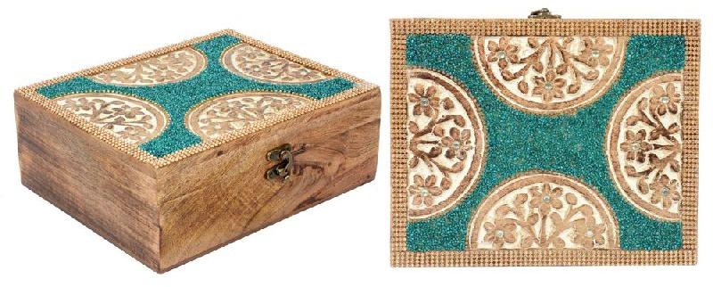 BC -20106 Fancy Wooden Box, Size : 10x8x3.5 Inches