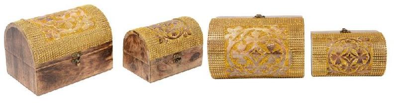 BC -20122 Fancy Wooden Box, Size : 9x6x6 Inches
