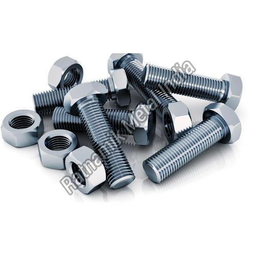 Polished Nickel Alloy Fasteners, Color : Silver