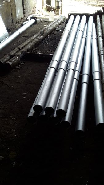 Round MS / GI / HDGI Swaged Steel Tubular Pole, Feature : Durable, Long Life