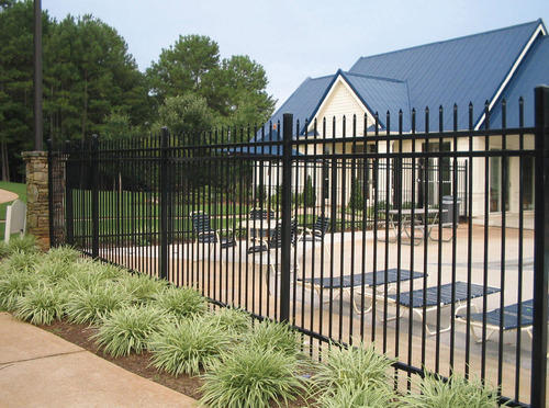 Steel Garden Fence