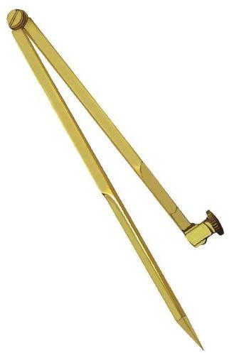Brass Compass Divider, Size : 8 inches