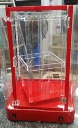 Acrylic Revolving Display Cabinet, for Shop Use