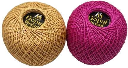 Gopal Dyed Knitting Cotton Yarn, Packaging Type : Ball