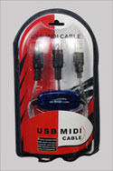 Natural Rubber usb midi cable, for Multimedia Using, Color : Black, Grey, Red
