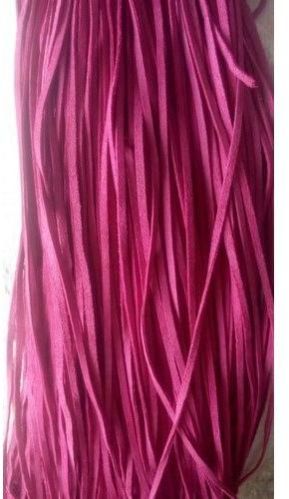 Plain Leather Thread, Color : Pink