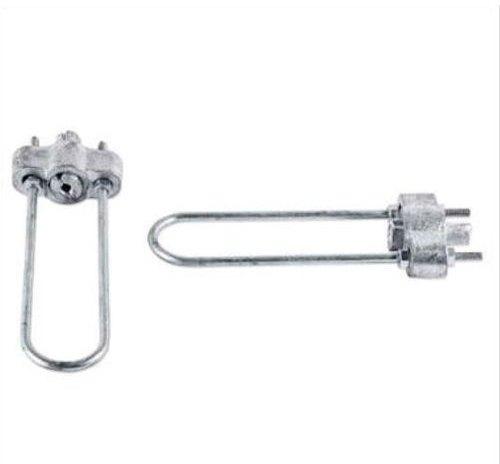 Stainless Steel Dead End Clamp, Color : Silver