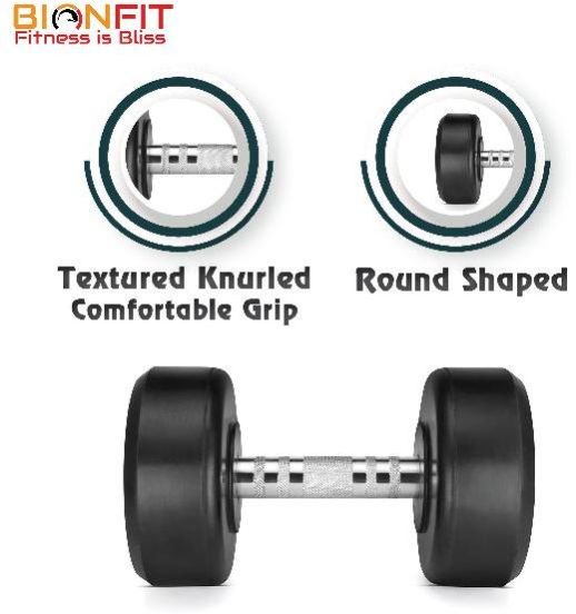 Iron Dumbbells, Feature : Comfortable Grip, Durable, Fine Finished, Perfect Shape, Rust Proof, Waterproof