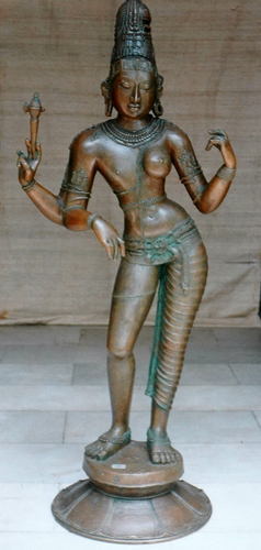 Bronze Ardhanari Sculpture