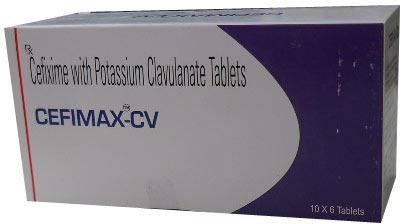 Cefimax CV Tablets, Packaging Type : Strips