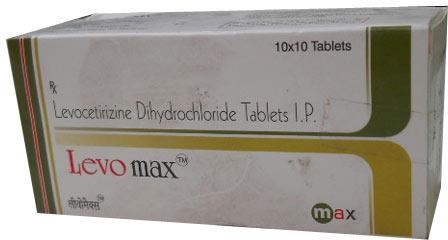 Levomax Tablets, Packaging Type : Box