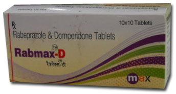 Rabmax D Tablets, Packaging Type : Blister