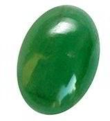 Oval Green Jade Gemstone