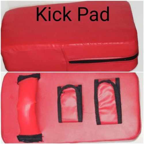 Foam Leather Boxing Kick Pad, Color : Red