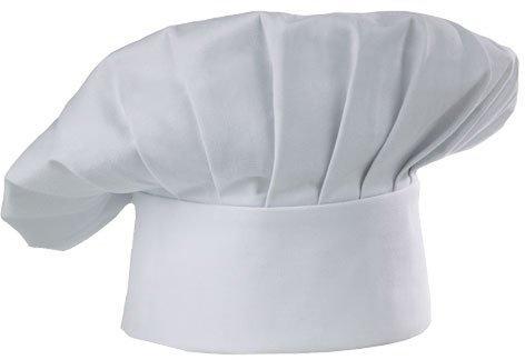 Cotton Chef Cap, for Hotel, Restaurant, Pattern : Plain