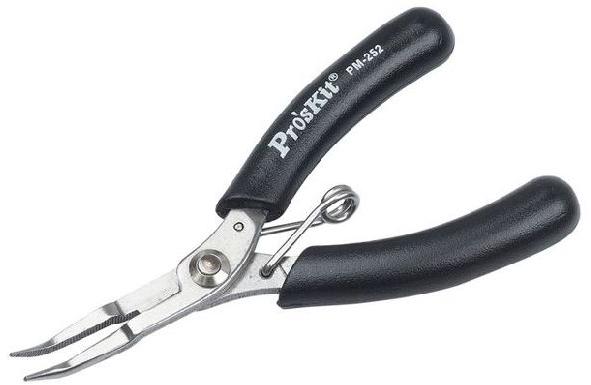 LONG BENT NOSED PLIERS