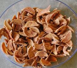 Dried Chickoo Chips, for Cooking