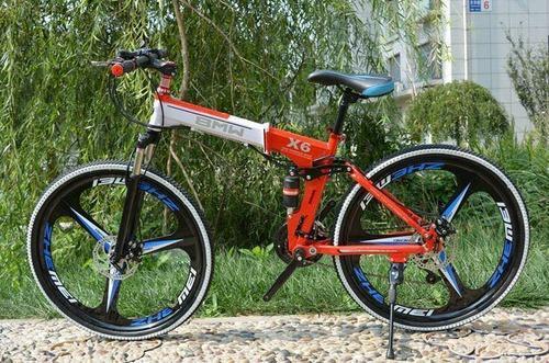 Crolan sports bicycles, Color : Blue
