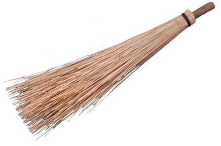 Long Bamboo Broom, for cleaning of dust, Feature : Optimum finish, Easy to use, Light weight