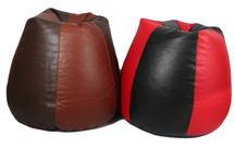 Boss Leather Bean Bag, Size : Medium, Large, XL, XXL, XXXL