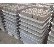 Fly Ash Brick Pallet, Color : Grey