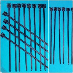 PVC COATED SS CABLE TIE, Width : 9.5 Mm