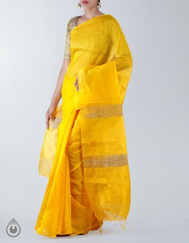 Unnati Silks Bengal Cotton Sarees, Color : Multicolor