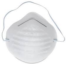 Cotton Safety Mask, for Clinic, Food Processing, Hospital, Laboratory, Rope material : Polyester