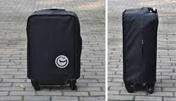 Plain ABS suitcase covers, Color : Black