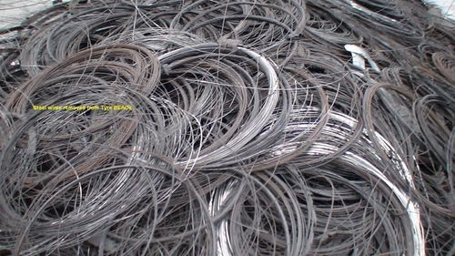Steel Tire Wire Scrap, for Industrial Use, Recycling