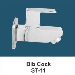 Polished Stainless Steel Bib Cock, for Bathroom, Kitchen, Feature : Durable, Fine Finished, Rust Proof