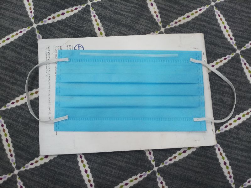 Non Woven Mask With Nose Pin, For Medical Use, Feature : Disposable