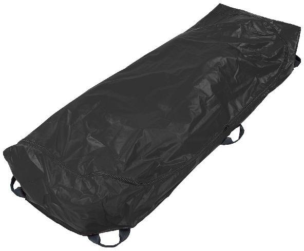 PP Plain Mortuary Bag, Color : Black