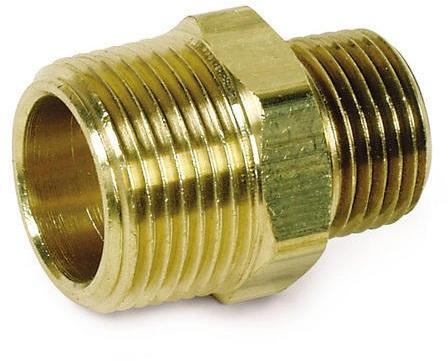 Coated Brass Reducing Hex Nipple, Feature : Durable, Fine Finished