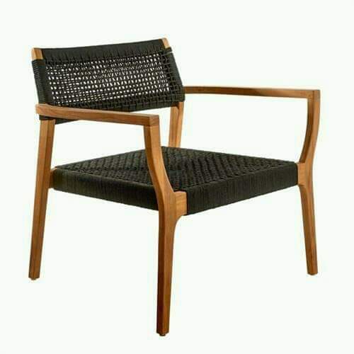 Hand Rest Wooden Chair