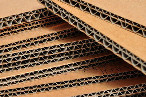 Corrugated Boards, Color : Natural Shade, Golden yellow, Brown