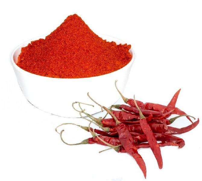 Organic Dry Red Chilli powder, for Snacks, Packaging Type : Plastic Packet