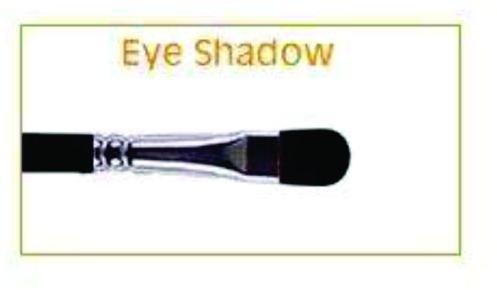 Eyeshadow Brush, Length : 6inch, 7inch, 8inch
