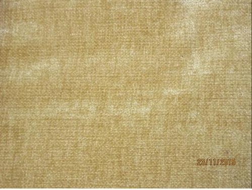 Plain Sofa Upholstery Fabric, Color : Yellowish Brown