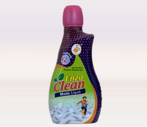 Enzaclean Matic Liquid Detergent, for Cloth Washing, Packaging Type : Plastic Bottle