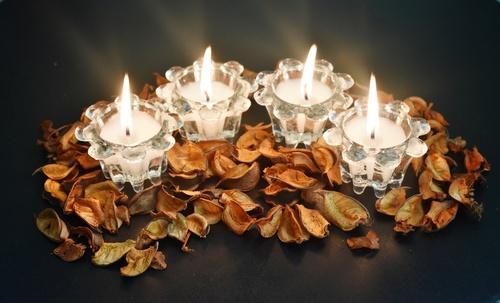 Ascent Homes Glass Candle Holders