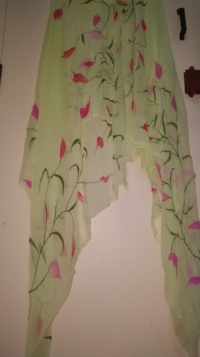 Printed chiffon dupatta, Width : 36-42 Inch