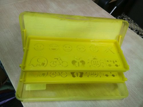 Plastic Compass Box, Color : Yellow