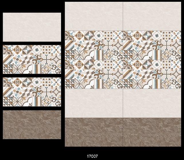 Ceramic bathroom tiles, Size : 300 X 600 Mm